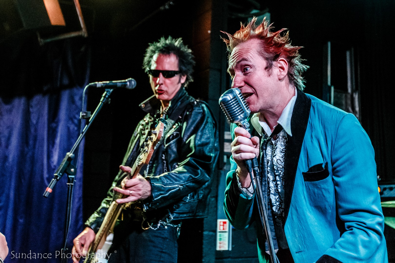 The Sex Pistols tribute Johhny teddy boy and Sid