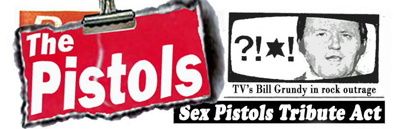 Sex Pistols tribute band header