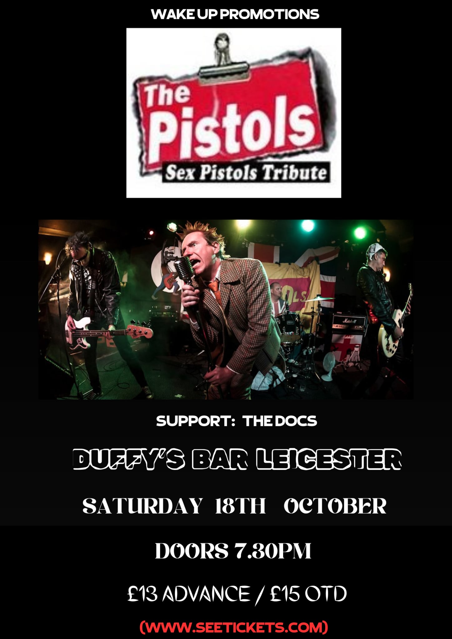 The Pistols live at Duffys Irish Bar