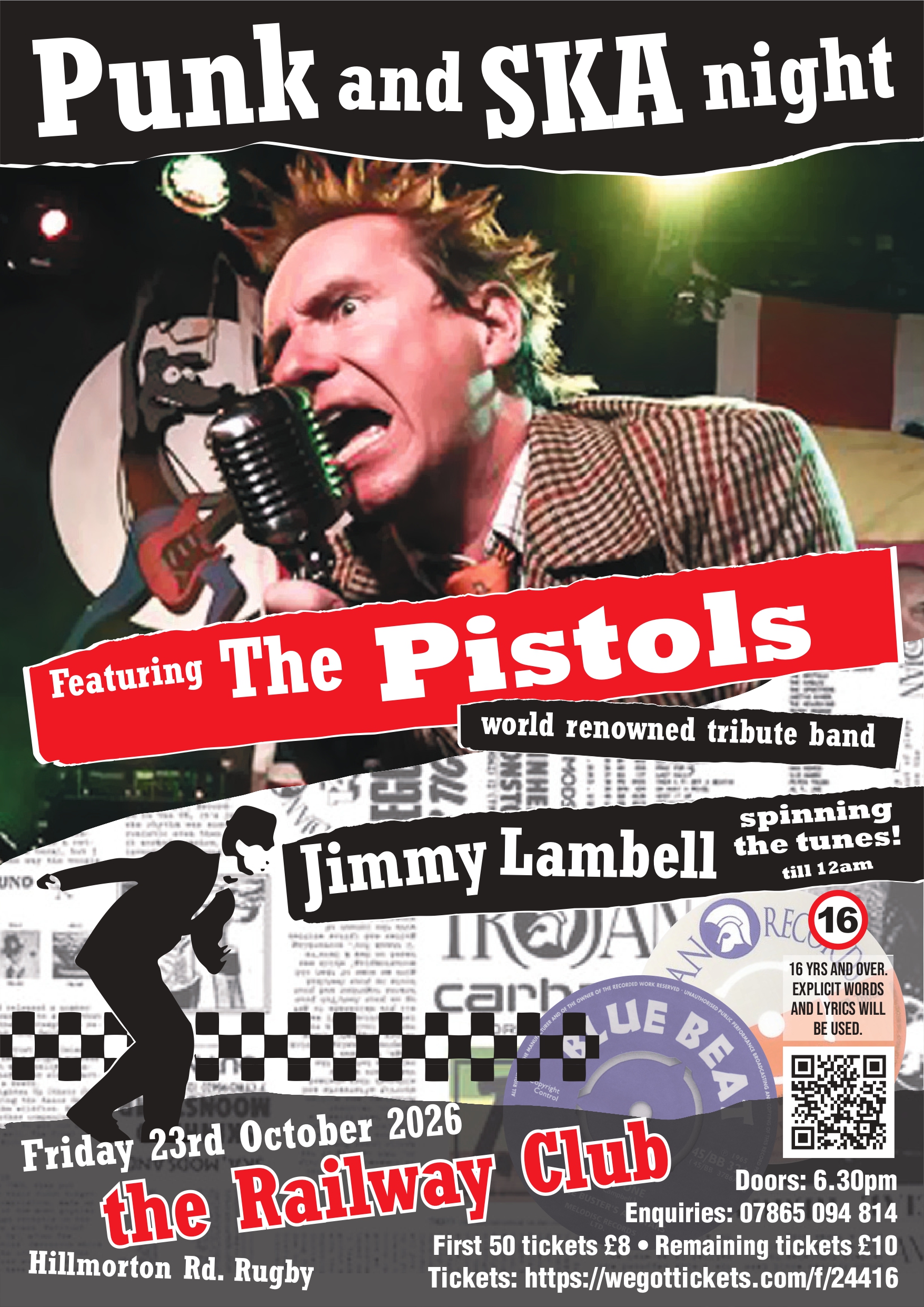 The Pistols live at Rugby Railway Club